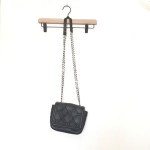 Zara quilted crossbody chain bag Chanel-ish